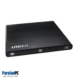 درایو نوری اکسترنال لایتون DVD RW LITEON EXTERNAL EBAU108 BLACK