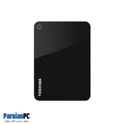 هارد اکسترنال توشیبا ظرفیت 2 ترابایت CANVIO ADVANCE BLACK