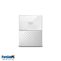 هارد اکسترنال وسترن دیجیتال ظرفیت 2 ترابایت  MY PASPORT WHITE