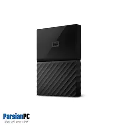 هارد اکسترنال وسترن دیجیتال ظرفیت 1 ترابایت  MY PASPORT  WDBYNN0010BBK BLACK