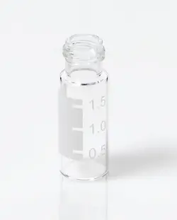 ویال شیشه ای 2 سی سی مدرج دستگاه HPLC