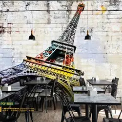 پوستر دیواری طرح برج ایفل-کدPD1655