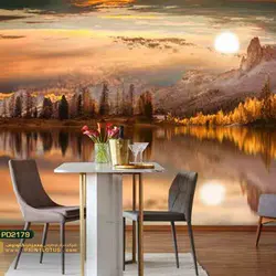 پوستر دیواری طرح طبیعت و منظره-کدpd2179