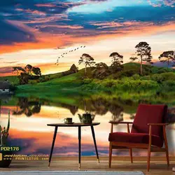 پوستر دیواری طرح منظره و طبیعت-کدPD2174