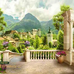 پوستر دیواری طرح منظره و طبیعت-کدpd2181