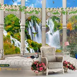 پوستر دیواری طرح منظره و طبیعت-کدpd2174