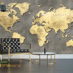 پوستر دیواری طرح نقش جهان-کدPD1637