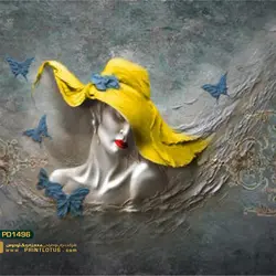 پوستر دیواری نقاشی رنگی-pd1496