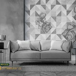 پوستر دیواری طوسی طرح هنری-کدpd1315