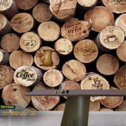 پوستر دیواری طرح الوار مخصوص کافی شاپ-کدpd1620
