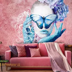 پوستر دیواری نقاشی طرح هنری-کدpd1997