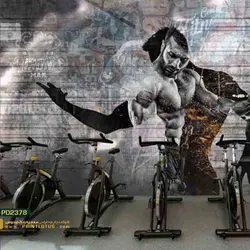 پوستر دیواری باشگاه بدنسازی-کدpd2378