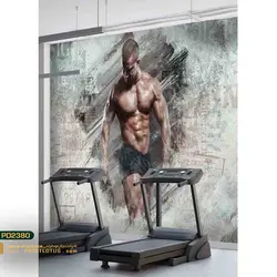 پوستر دیواری باشگاه مردانه-کدpd2380