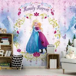 پوستر دیواری السا وآنا طرح کودک-کدpd1853