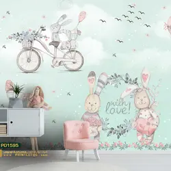 پوستر دیواری طرح کودک-کدpd1595