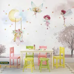 پوستر دیواری طرح کودک-کدpd1843