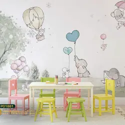 پوستر دیواری طرح کودک-کدpd1881