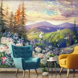 پوستر دیواری نقاشی طبیعت-کدpd1673