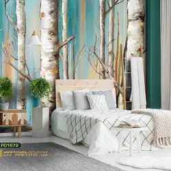 پوستر دیواری نقاشی طبیعت -کدpd1672