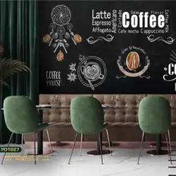 پوستر دیواری کافه-کدpd1627