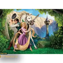 پوستر دیواری شخصیت های کارتونی طرح کودک-کدpd2739