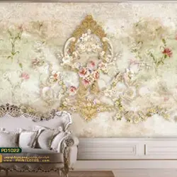 پوستر دیواری طرح گل مخصوص لوتوس-کدPD1022