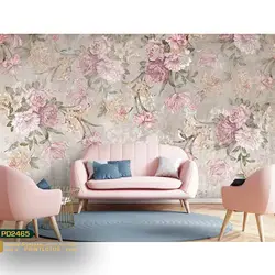 پوستر دیواری گل بزرگ رنگی نگاره-کدpd2465