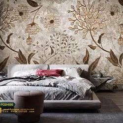 پوستر دیواری گل و درخت نگاره-کدpd2486