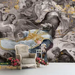 پوستر دیواری طرح رنسانس سه بعدی-کدpd1178