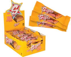 شکلات شیری سوپر با نوگات و کارامل 20گ الوان