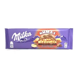 میلکا تخته ای کارامل و بادام زمینی 276 گ 12*1