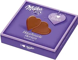 میلکا شکلات قلبی جعبه ای با شیر آلپ 130 گ10*1