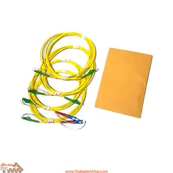 کابل رفرنس تست فیبرنوری فلوک مدل SRC-9-SCLCAPC-KIT - شبکه‌افزار