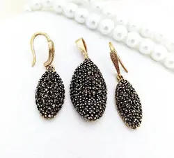 نیم ست نگین مارکازیت