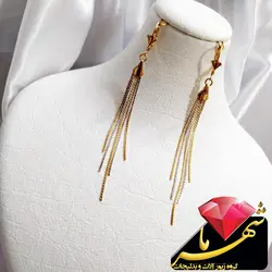 گوشواره آبشار ژوپینگ‌ کد gs001 - فروش عمده بدلیجات