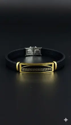 نیم ست استیل طلایی