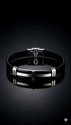 نیم ست استیل طلایی