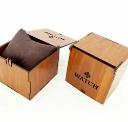 جعبه ساعت چوبی