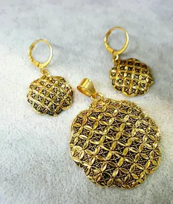 نیم ست برنجی