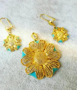 نیم ست برنجی