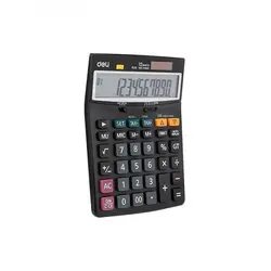 ماشین حساب رومیزی 12 رقم چک کن دار E1630 دلی - فروشگاه اینترنتی لوازم تحریر گلزار