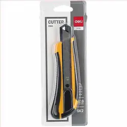 کاتر دسته پلاستیکی E2064 دلی - فروشگاه اینترنتی لوازم تحریر گلزار