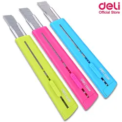 کاتر پلاستیکی کوچک رنگی فانتزی E2038 دلی - فروشگاه اینترنتی لوازم تحریر گلزار