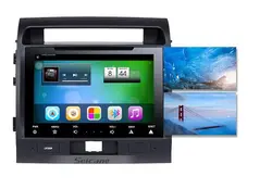 DVD فابریک و مانیتور ماشین تویوتا لندکروز ۲۰۰۸ - ۲۰۱۳