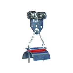 قرقره فلزی گوشواره ای کابل تخت - وزنه گستر آریا سی ریل خط برق رسان