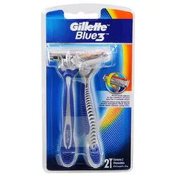 خود تراش ژیلت | GILLETTE مدل BLUE3 بسته دو عددی