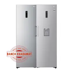 یخچال دوقلو ال جی 511 و 514 بانه خدمات | خرید یخچال و فریزر ال جی F511_B514