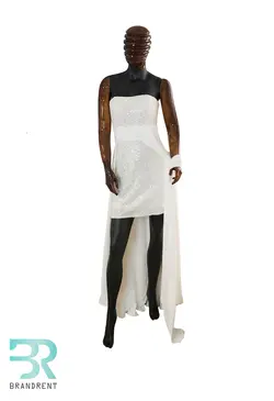 پیراهن مجلسی پولک حریر