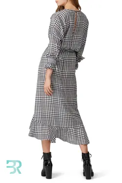 پیراهن چهارخونه