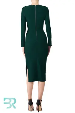 پیراهن میدی سبز